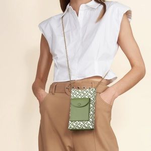 NWT Cafuné Camber Sling Phone Crossbody Bag Olive Green